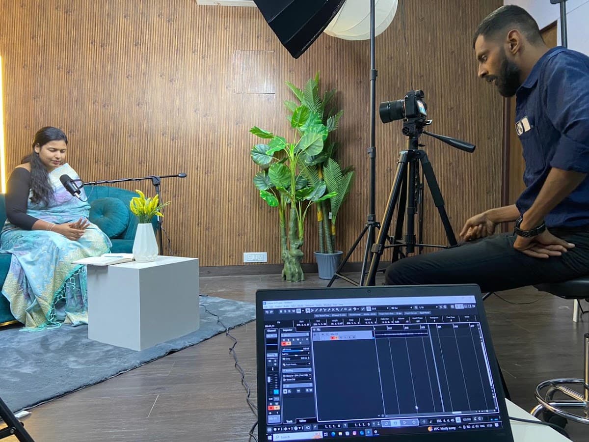AR Creative Studio - Podcast Recording Studio in Chennai - Recording studio in Nesapakkam, Chennai
